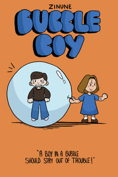 Adam and Lillian, "Bubble Boy" Poster