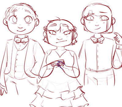Fancy Lukas, Poppy, and Nolan
